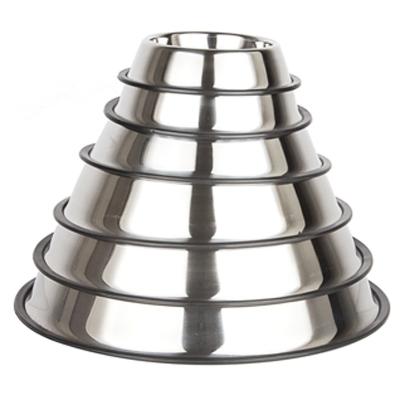 China Quality Guaranteed Eco - Friendly Sustainable Plus Size Stainless Steel Pet Bowl Feeder For Cat Dog for sale