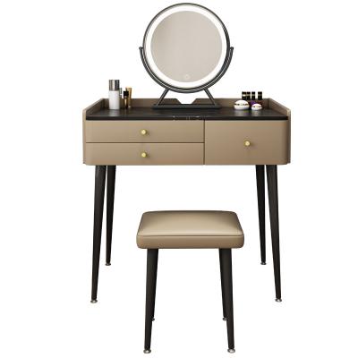 China European style bedroom dressing table small apartment storage dressing table apartment dressing table for sale