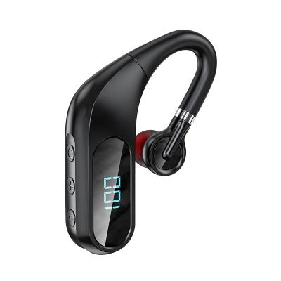 China KJ10 Sport Single Ear Earbuds Waterproof BT 5.0 Single Ear Noise Reduction Smart Surround - Sound Wireless Earphone With LED Display for sale