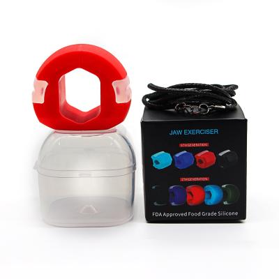 China Masseter Luxury Men Face Fitness Factory Sales Mouth Chin Jaw Tester Muscle Chew Ball Chew Bite Breaker Facial Training for sale