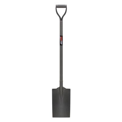 China Garden Shovel 31713 All Metal Steel Square Shovel Full Welded Iron Y Handle for sale