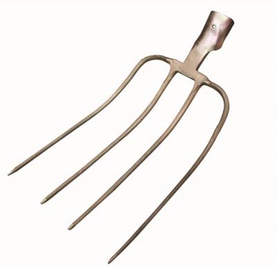 China High Quality Cardboard Steel F102 Hantop Garden Fork Head for sale