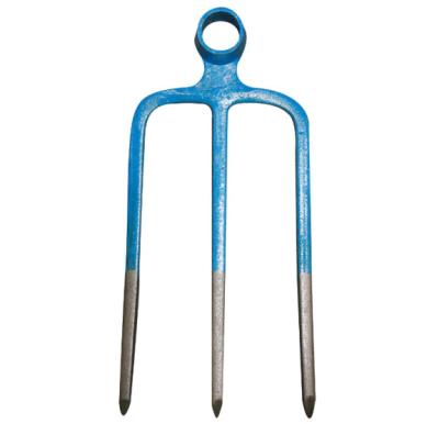 China High Quality Cardboard Steel F106B Hantop Garden Fork Head for sale