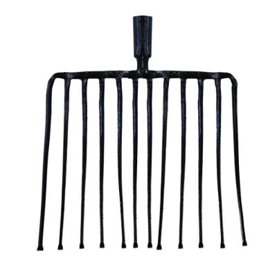 China High Quality Cardboard Steel F130 Hantop Garden Fork Head for sale