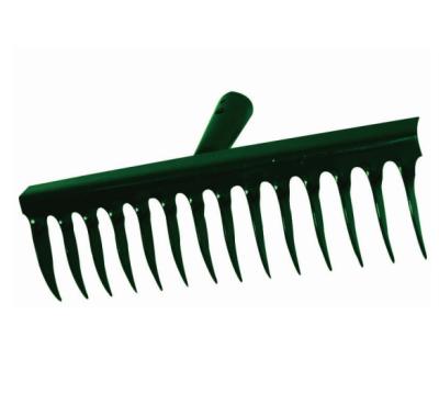 China R108 Hantop 14T Garden Rake Twisted Main Rake Garden Rake Head for sale