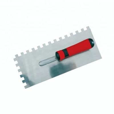 China YB0501 Coved Brick Laying Trowel With Wooden Handle for sale