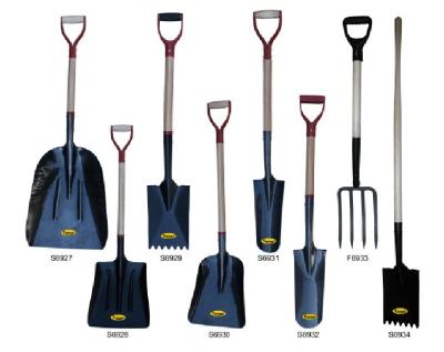 China PAGE13 Garden Shovel and Fork Ash Shovel Wooden Handle for sale