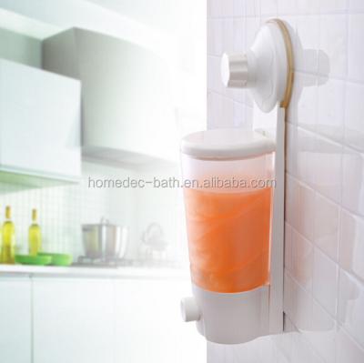 China Foam Soap Dispenser Wall Mount Hand Sanitizer With Suction Cup Liquid Hand Soap Dispenser for sale