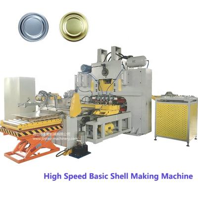 China Beverage CNC Sheet Feeding Press For Clamshell Lids Ring Making For Food Beverage Chemical Packaging for sale