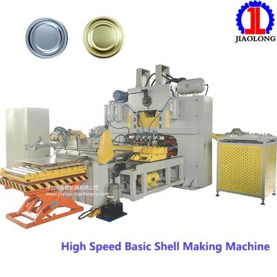 China High Speed ​​Beverage Shell Base Lid Making Production Line For Easy Open End Making for sale