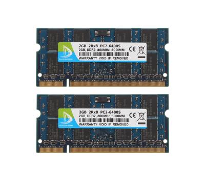 China Modern Custom LAPTOP LAPTOP RAM ddr2 2gb ddr2 800mhz DDR2 2GB 4GB latest memory with long lifespan for sale