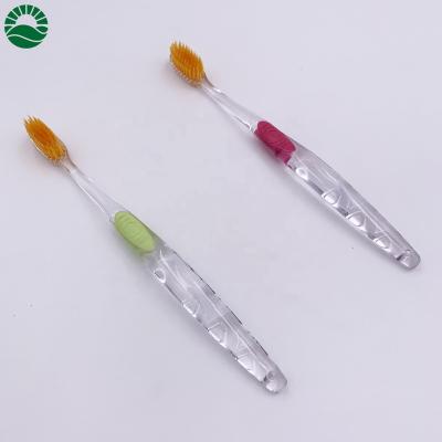 China Korea Daily Hot Selling Unbreakable Adult Plastic Toothbrush PETG for sale