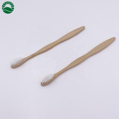 China Eco Friendly Wholesales Organic Biodegradable Adult Bamboo Toothbrush for sale