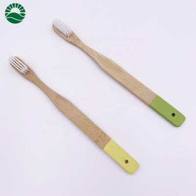 China Natural Eco Friendly Bamboo Toothbrush Wooden Toothbrush for sale