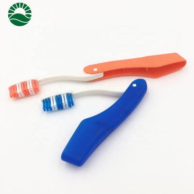 China Collapsible Collapsible Toothbrush Adult Folding Toothbrush For Traveling for sale