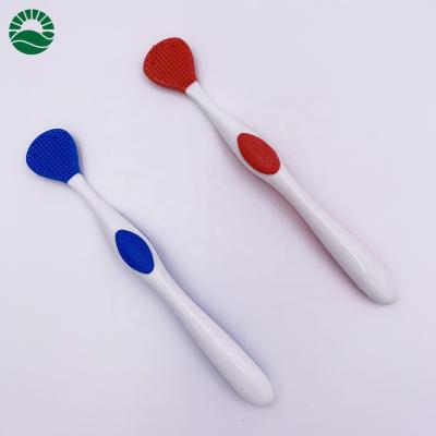 China Clean Tongue Scraper New 360 Plastic Tongue for sale