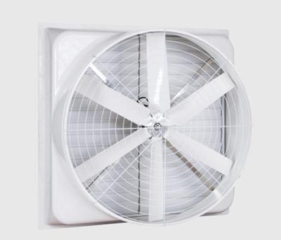 China Ventilador de escape de aire con accionamiento directo de placa galvanizada 550W en venta