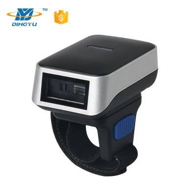 China De draagbare Lezer van de Vingerstreepjescode, Android-IOS Bluetooth de Scanner DI9010-1D van de Ringsstreepjescode Te koop