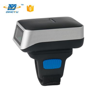 China Tragbarer drahtloser Barcode-Scanner für Finger-Barcode-Scanner Androids Bluetooth zu verkaufen