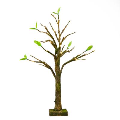 China Hot Sale 60cm Twig Tree Light Halloween Artificial Leaves Warm White Battery Operated Indoor Branch Led Glitter Twig Palm Birch Tree Light for sale