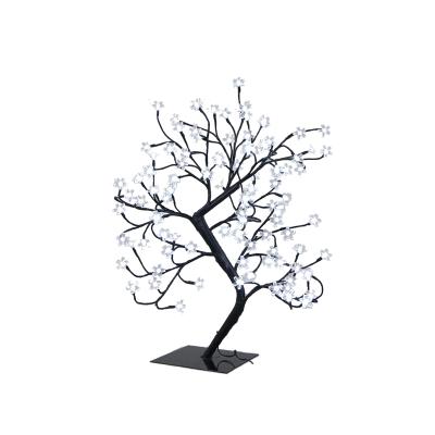 China 60cm Cherry Blossom Tree Light 60cm Room Decoration Artificial Cherry Blossom Branches Bonsai Blossom Tree Light Led Table Lamp for sale