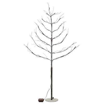 China 120cm Artificial Tree Light 120cm Simulation Twig Branch Snowy Withered Festival Led Fireworks Tree Light For Yard Festival Christmas Room Decor for sale