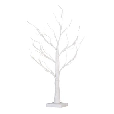 China 60cm Decorative Outdoor Christmas Birch Tree Light 60cm Artificial White Birch Led Branch Tree Light for sale