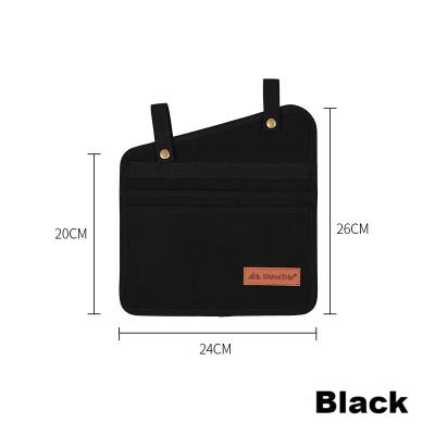 China Fabric Portable Chair Armrest Bag Outdoor Camping Kermit Chair armrest Hanging Bag Side Multifunctional Storage Bag for sale