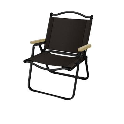 China Modern OEM ODM Outdoor Furniture Beech Picnic Portable Wood Folding Chair Camping Lounge Beach Chair for sale