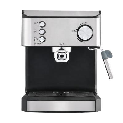 China Commercial Multifunction 1.6L Cafetera Self-Contained Milk Foaming System Espresso Cafetera for sale