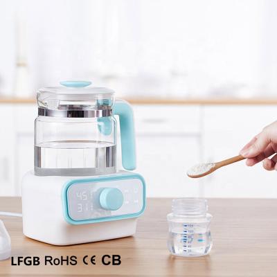 China Keep Warm Home Appliances Grade New Design Color Teapot Set Portable Glass Small Parts Temperature Control Smart Electric Water Kettle for sale