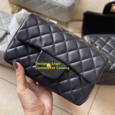 China High Quality Brand Bags Lowest MOQ Designer Bags Luxury Branded Sheep Skin Handbags Ladies Fashion Handbags For Women for sale