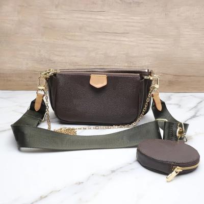 China High quality brand bags handbags luxury brand 3 in 1 handbags set hot selling designer purses and handbags for women for sale