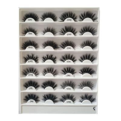 China Private Label Premium 20mm 3D 5d Long Natural Mink Lashes Lashes Dramatic Mink Lashes 25mm Long Lashes for sale