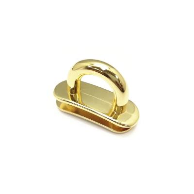 China Handbag Fashion Style High-Grade Metal Tin Handle Latch Handbag Accessories for sale