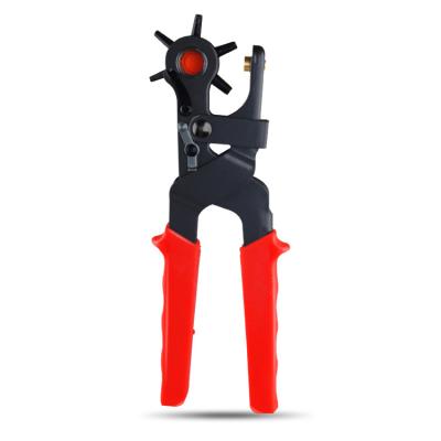 China Amazon Hot Selling Leather Labor-saving Belt Punch 2mm-4.5mm Multifunctional Punch Pliers Belt Hole Punch Machine Tools for sale