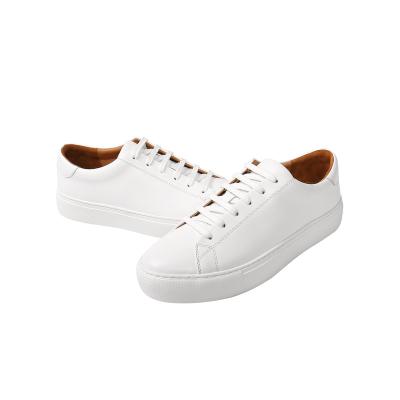 China Deerskin Wayne Deerskin 2022 genuine leather soft thick bottom casual sports couple women shoes sneakers for sale