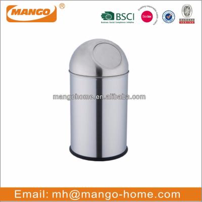 China Pantone Color Stainless Steel Table Top Sustainable Waste Bin for sale