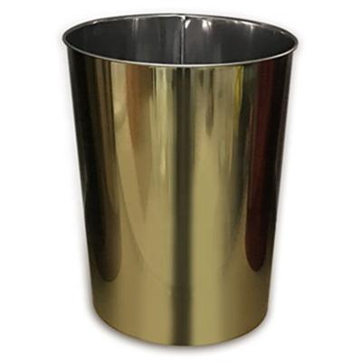 China Open Top Home /Garbage Home Office Kitchen Trash Bin/Trash Bin Sustainable Household Metal Waste Bin for sale