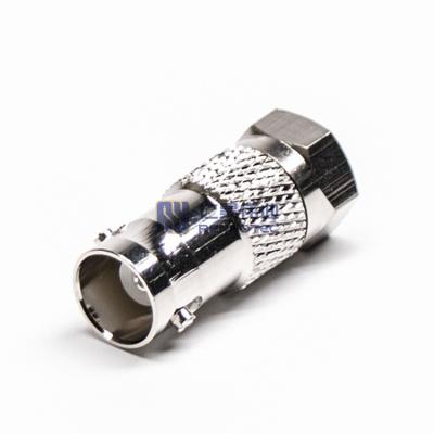 China Hot sale full type BNC rf adapter nickel plating male female rf to dc connector rf 6 gigahertz for sale