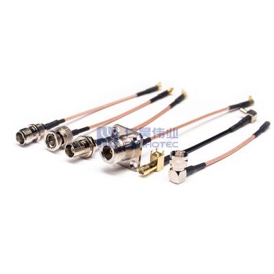 China Automotive Bulkhead Clamp 1/2 RF Driver Antenna Rear Cable Type / Front Bulkhead / 4 Hole 1.37mm for sale