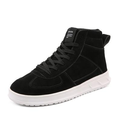 China Soft Casual Warm Outdoor Durable Comfortable Lace Up Ankle Increasing Boots For Men for sale