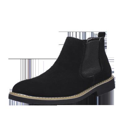 China Latest Style Durable Slip On Outdoor Durable Casual Soft Ankle Boots For Men for sale