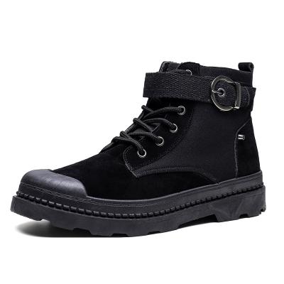 China Durable Breathable Lining Outdoor Casual Winter Lace Up Ankle Increasing Boots For Men for sale