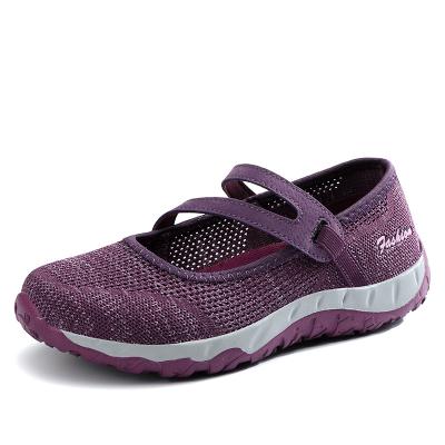 China Comfortable\Durable\Breathable\Lightweight Breathable Slip On Mesh Upper Soft Lightweight Outdoor Sports Shoes For Women for sale