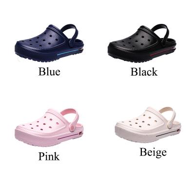 China Quick Dry Unisex Round Clogs Factory Price Summer Outdoor Slip On PVC Garden Shoes for sale