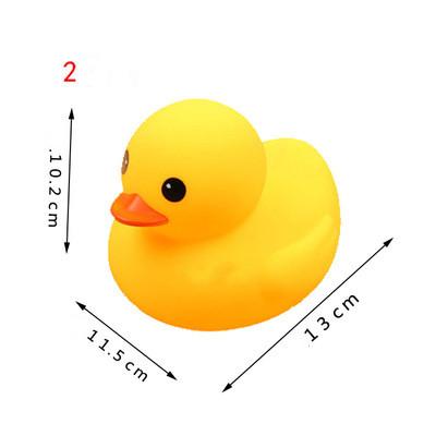 China Rubber Baby Bath Duck Toy Eco - Friendly Material For Kids for sale