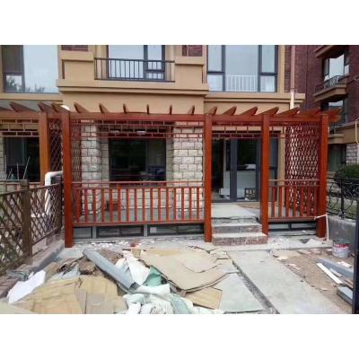 China New Design Mass Supply Trellis Grapes Toja Grid Pergola  Aluminium alloy porch frame 6063-T5aluminum of China for sale