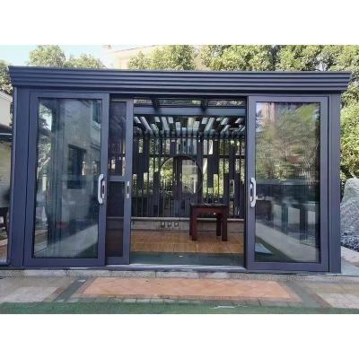 China All aluminum alloy pavilion Competitive Price Chinese Style Outdoor Waterproof Outdoor Gazebo aluminum alloy Pavilion for sale