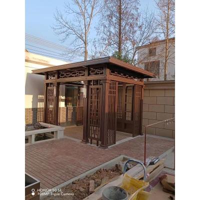 China All aluminum alloy pavilion Cheap Wholesale outdoor gazebo brackets outdoor grill gazebo cover Aluminum alloy pavilion for sale